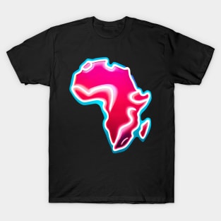 Pink Alkebulan Africa T-Shirt